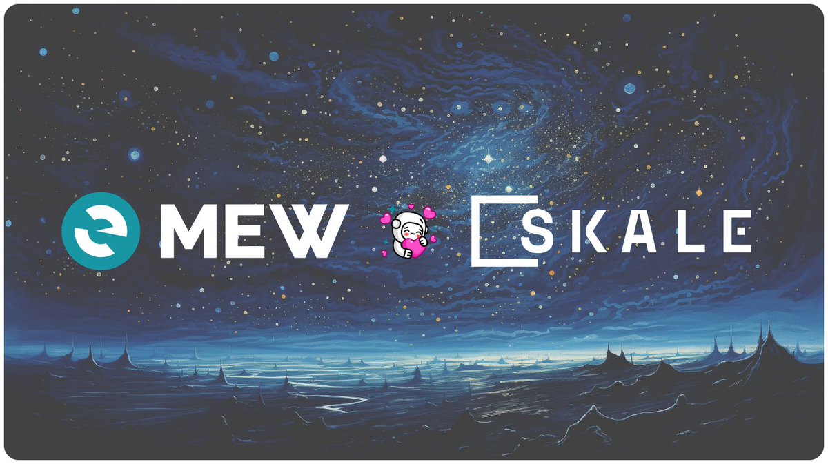 GM #Skaliens 👽🛸🛰

👩‍🚀 You already know what time it is! You got t-minus 48 hours to stake your $SKL and participate in this months @SkaleNetwork #staking period ⏳ Earn rewards while helping secure #SKALE! 🔐🪐

Stake $SKL in MEW iOS ⬇️
download.mewwallet.com