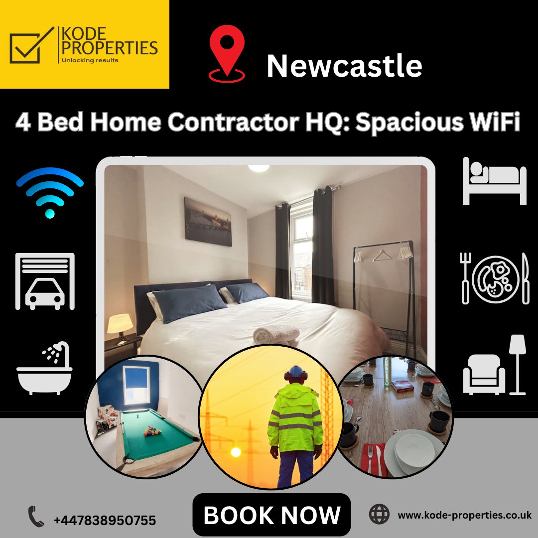Temporary short and mid-term Accommodation in Darlington and Newcastle-Upon-Tyne #accommodations #servicedaccommodation #groupaccommodation #familyaccommodation  #uniqueaccommodation #shortstayaccommodation #londonaccommodation #contractoraccommodation #boutiqueaccommodation