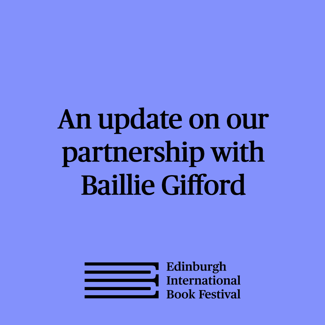 An update on our partnership with Baillie Gifford is now available on our website. 

Read the full statement here: edbookfest.co.uk/news/an-update…