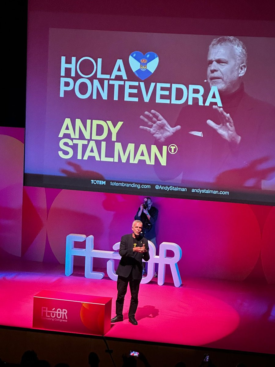clustercomunica's tweet photo. Pechamos as #FluorVoices e a primeira xornada do @congresofluor con @AndyStalman que nos ven a falar de #IA e de como está a revolucionar o mundo do #branding. 🙌
#FLUOR24 https://t.co/pS4ihW2ezY