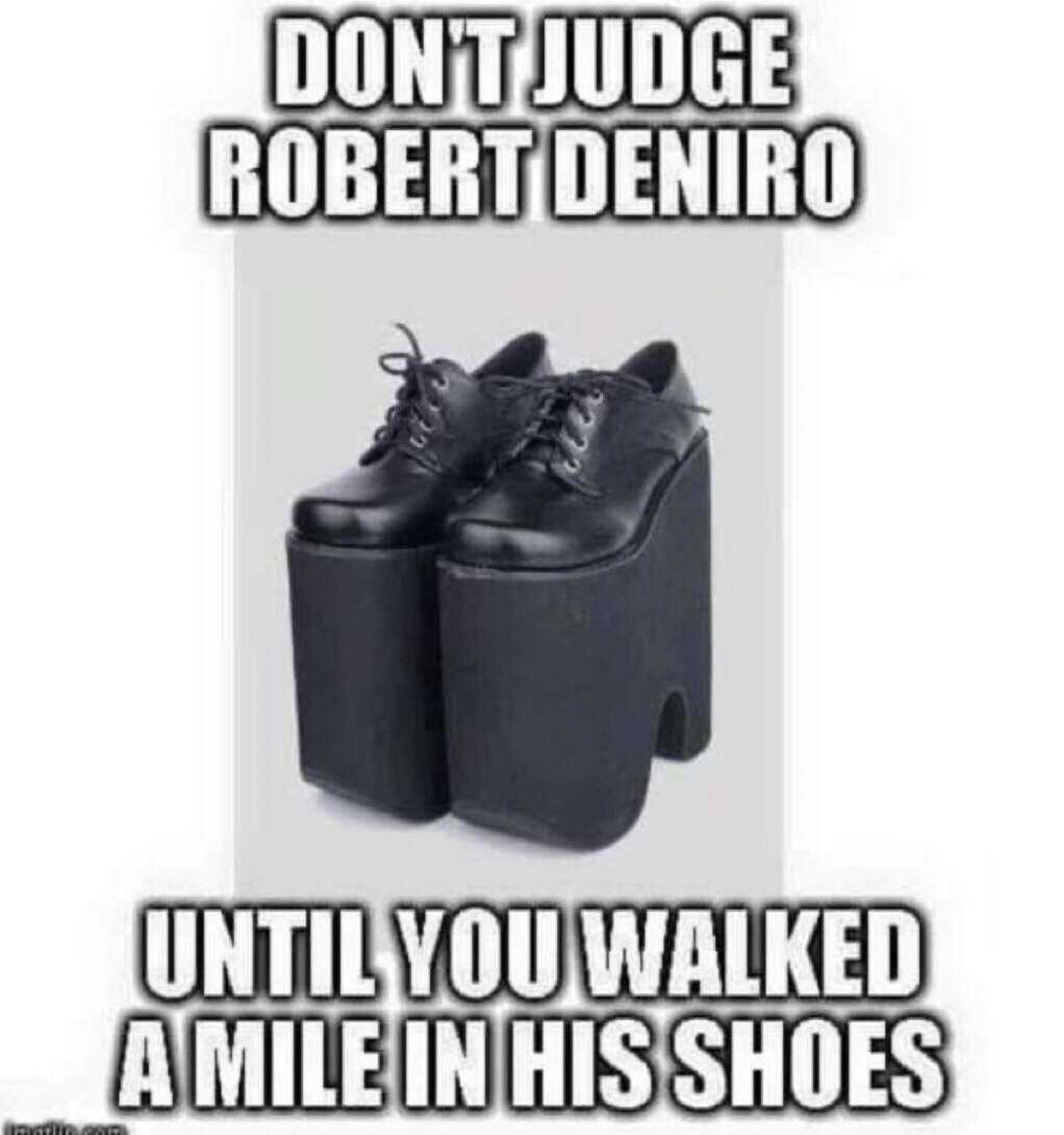 I want to encourage everyone to back off on Robert DeZero and give him a break because 👇🤣