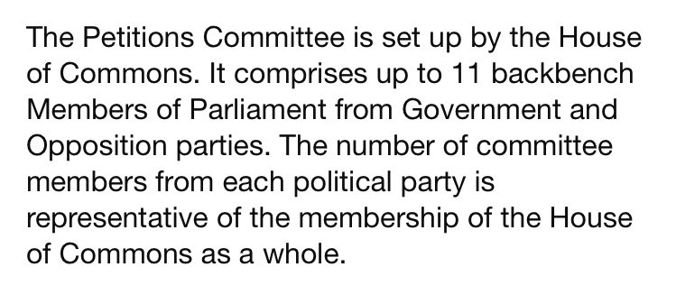 To my knowledge UK gov petition fates are decided by 11 MPs which make up the Petitions Committee they decide which ones are selected for debate and their decision is final with no recourse or right of appeal, so if they don’t understand importance of your petition you had it