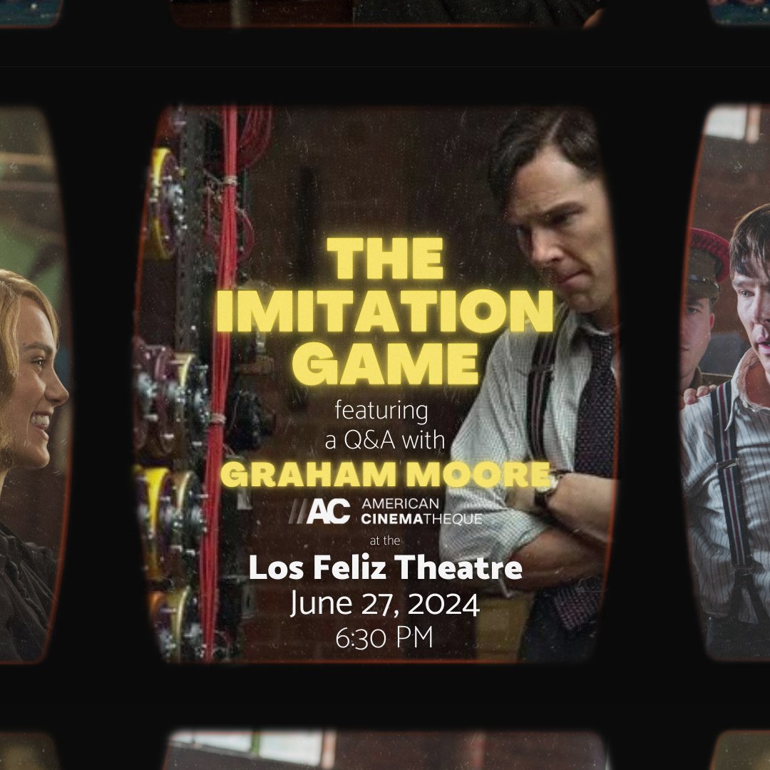 Join us for TWO very special anniversary screenings @am_cinematheque this June! 6/20: 15th anniversary of THE PROPOSAL Tix: bit.ly/4527V5X 6/27: 10th anniversary of THE IMITATION GAME Tix: bit.ly/4bB1RUt We'll see you at the Los Feliz 3! #20Filmsfor20Years