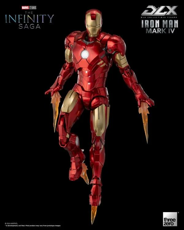 DLX Iron Man Mark 4! De The Infinity Saga, Iron Man Mark 4! Figura de 18 cm, detalle premium. Cuenta con 48 puntos de articulación e iluminación LED. Hecho PVC, ABS y diecast. PREVENTA 150 USD ENE2025 Fecha de salida estimadas. #MarvelParaguay #ThreezeroParaguay