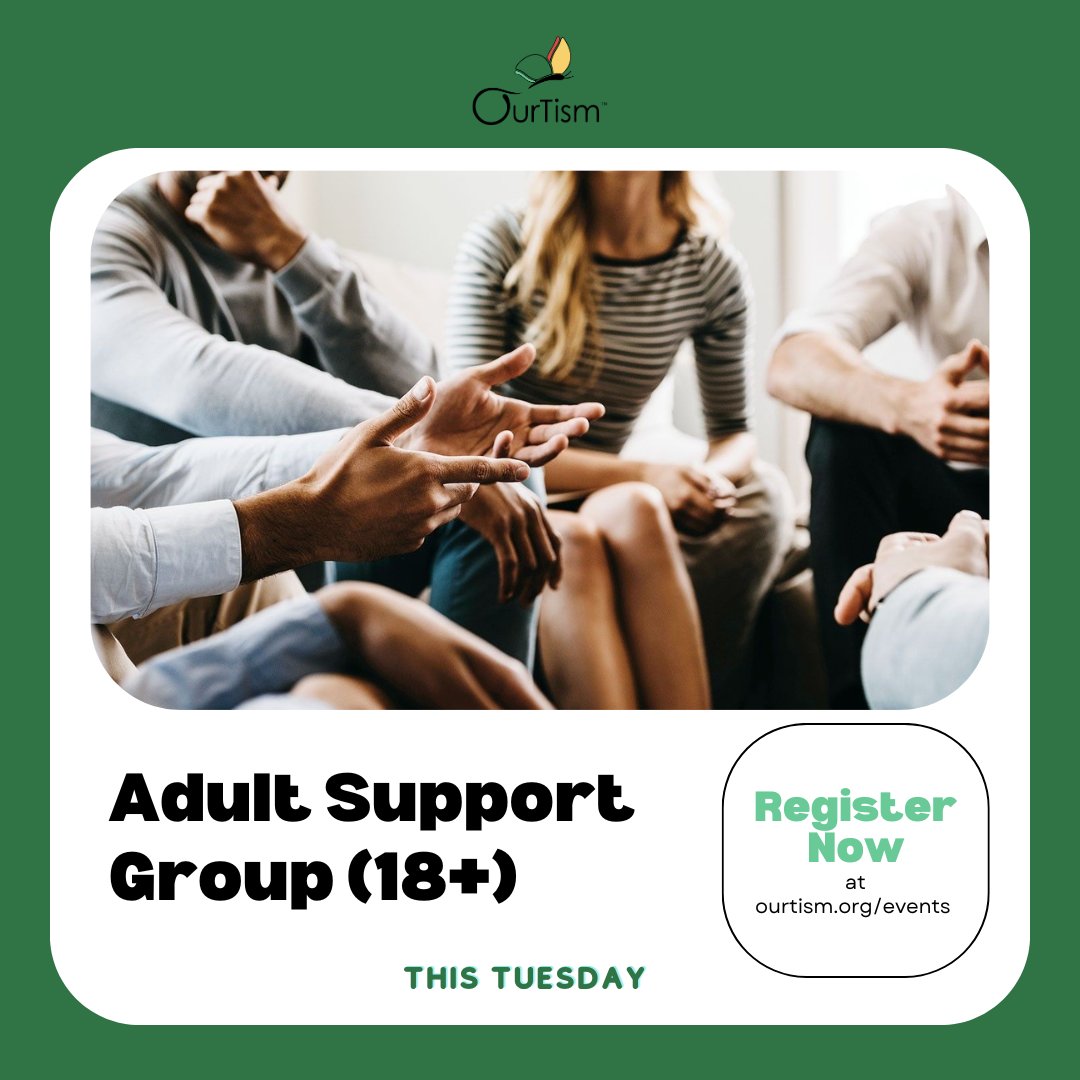 ourtism's tweet image. Happy Thursday! Get those Tuesday Support Group tickets for this upcoming week! Hope to see you there! 

What: ONLINE TUESDAY SUPPORT GROUP (18+)
When: June 4th
Where: ZOOM!!
Time: 3pm - 4:30 pm (PST)

#AutismEvents #ActuallyAutistic #Ourtism #Autism #Aspergers #AutisticAdults