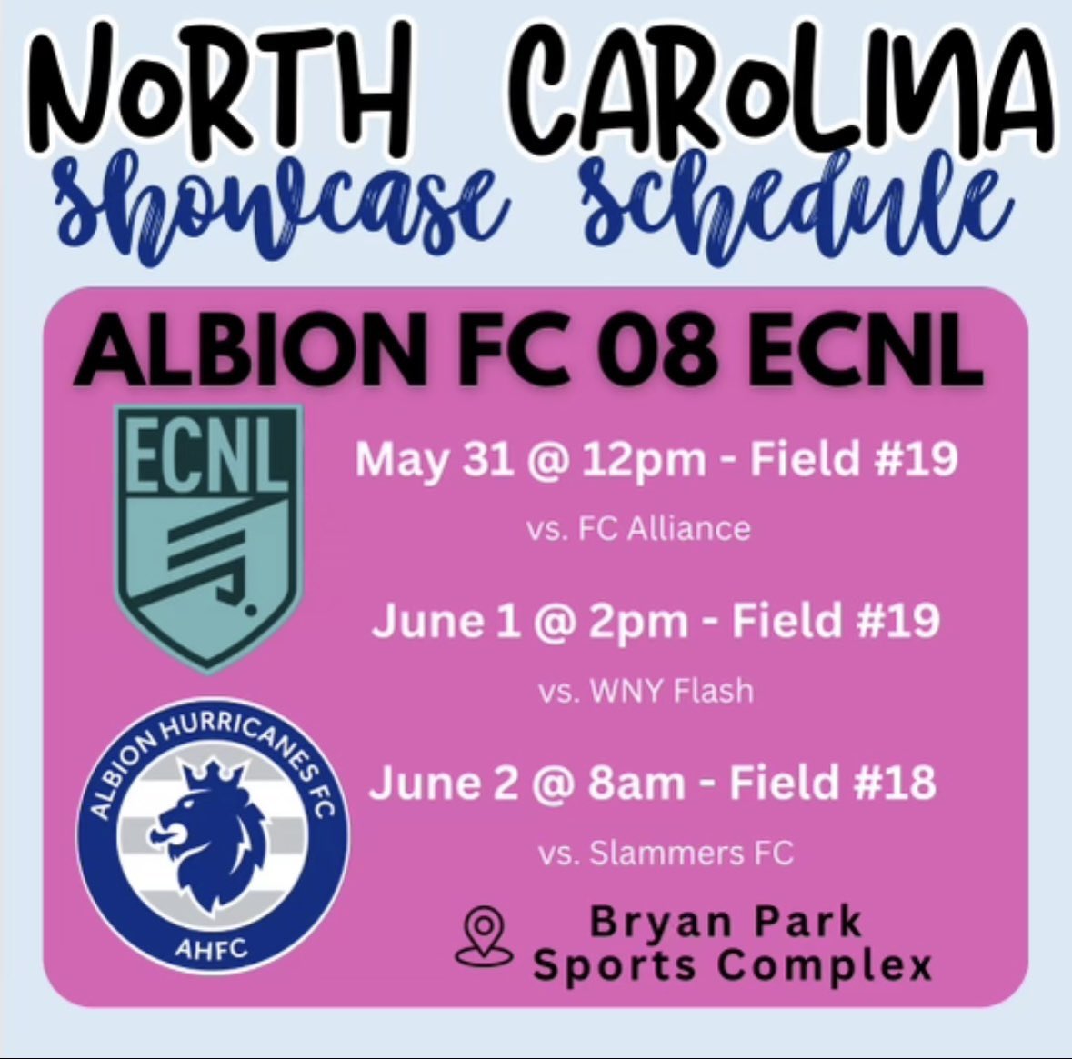 Excited for Greensboro, NC. Looking forward to seeing our 2008 ECNL in action. 

@AHFC08ECNL 

The Grind Never Stops! 

Resilient Life Mentality
#RLMentality