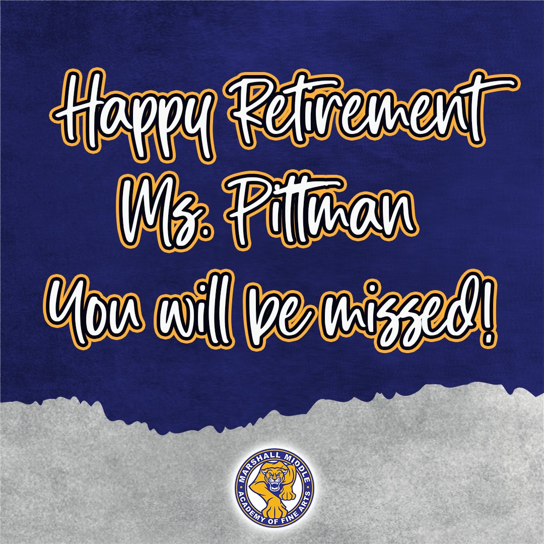 Happy Retirement Ms. Pittman! <a href="/jbridgewaterEDU/">Jeff Bridgewater</a> @HISDCentral