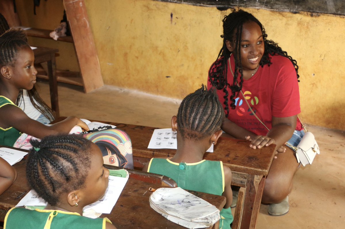 More from our great cohort of <a href="/phbb/">Pedro Henrique</a> <a href="/UMDPublicHealth/">UMD Public Health</a> <a href="/umterps/">Maryland Terrapins</a> in Sierra Leone.
