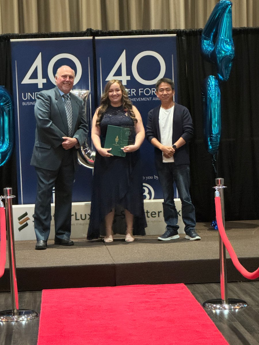It was such an honour to celebrate our colleague, Samantha Forbes as she received a 40 Under Forty Business Achievement Award last night at Club Italia!

Congratulations to all of this year's recipients!

#40u40 #40u40Niagara #businesslink #niagarafalls #niagararegion