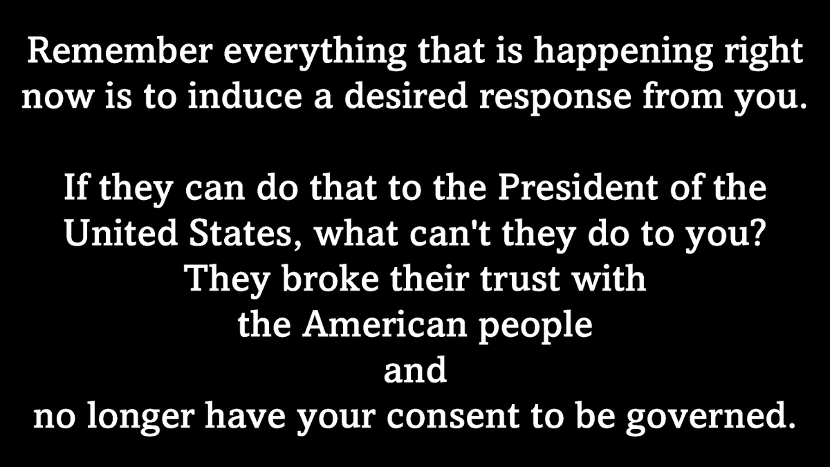 Tyranny reigns supreme in the White House, DOJ, and FBI.