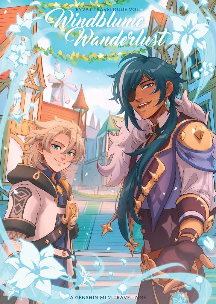 Teyvat Travelogue 🧭 Completed! tweet media