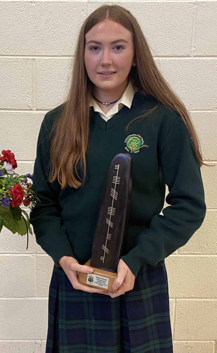Congratulations to Rebecca Hayden who is this year’s recipient of the Kathleen Woodcock Perpetual Award for TY Spirit.