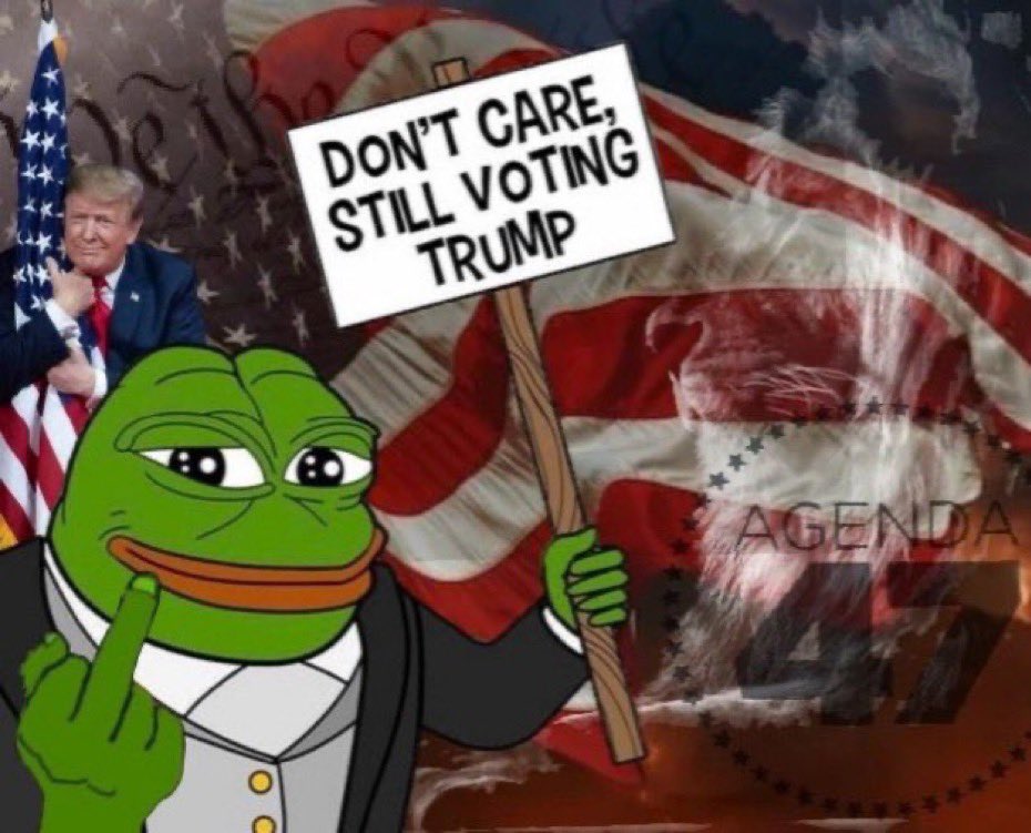 Don’t care. Still voting Trump!