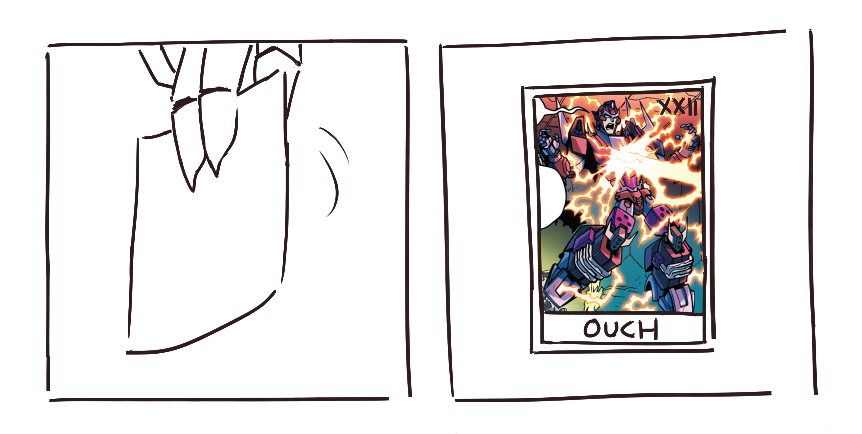 rodimus gets his fortune told 