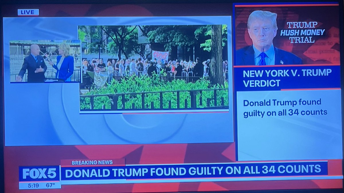 ZaydAlisa's tweet image. #donaltramp found guilty ! Can he run for president of USA as a convicted felon