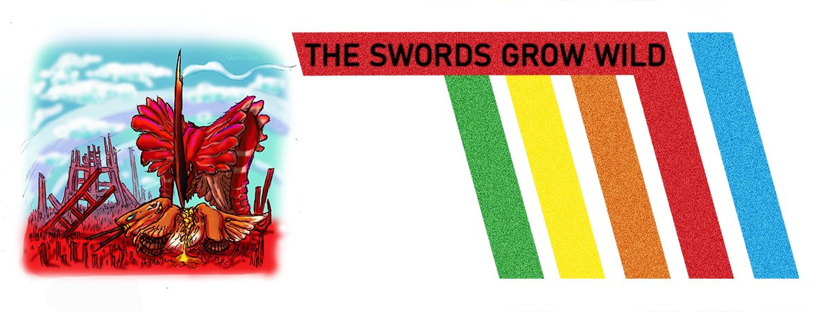 Strange life thrives within the VISIONS UNVEILED.

The world of Heliconia was host to a war so unceasing that the only survivors were the weapons used to wage it.
Now it flourishes with biological machines reforged by natural selection. 

With no masters, The Swords Grow Wild.