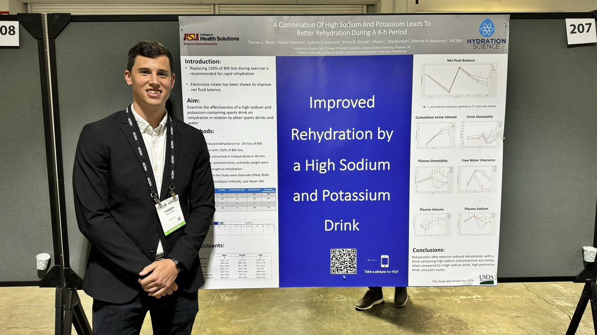 Stavros A. Kavouras (he/him) (@drhydration) on Twitter photo Congratulations Taner.
Great job at <a href="/ACSMNews/">American College of Sports Medicine</a>
<a href="/ASU/">Arizona State University</a> <a href="/asuhealth/">ASU Health Solutions</a> <a href="/Hydrationsci/">Hydration Science</a> Congratulations Taner.
Great job at <a href="/ACSMNews/">American College of Sports Medicine</a>
<a href="/ASU/">Arizona State University</a> <a href="/asuhealth/">ASU Health Solutions</a> <a href="/Hydrationsci/">Hydration Science</a>