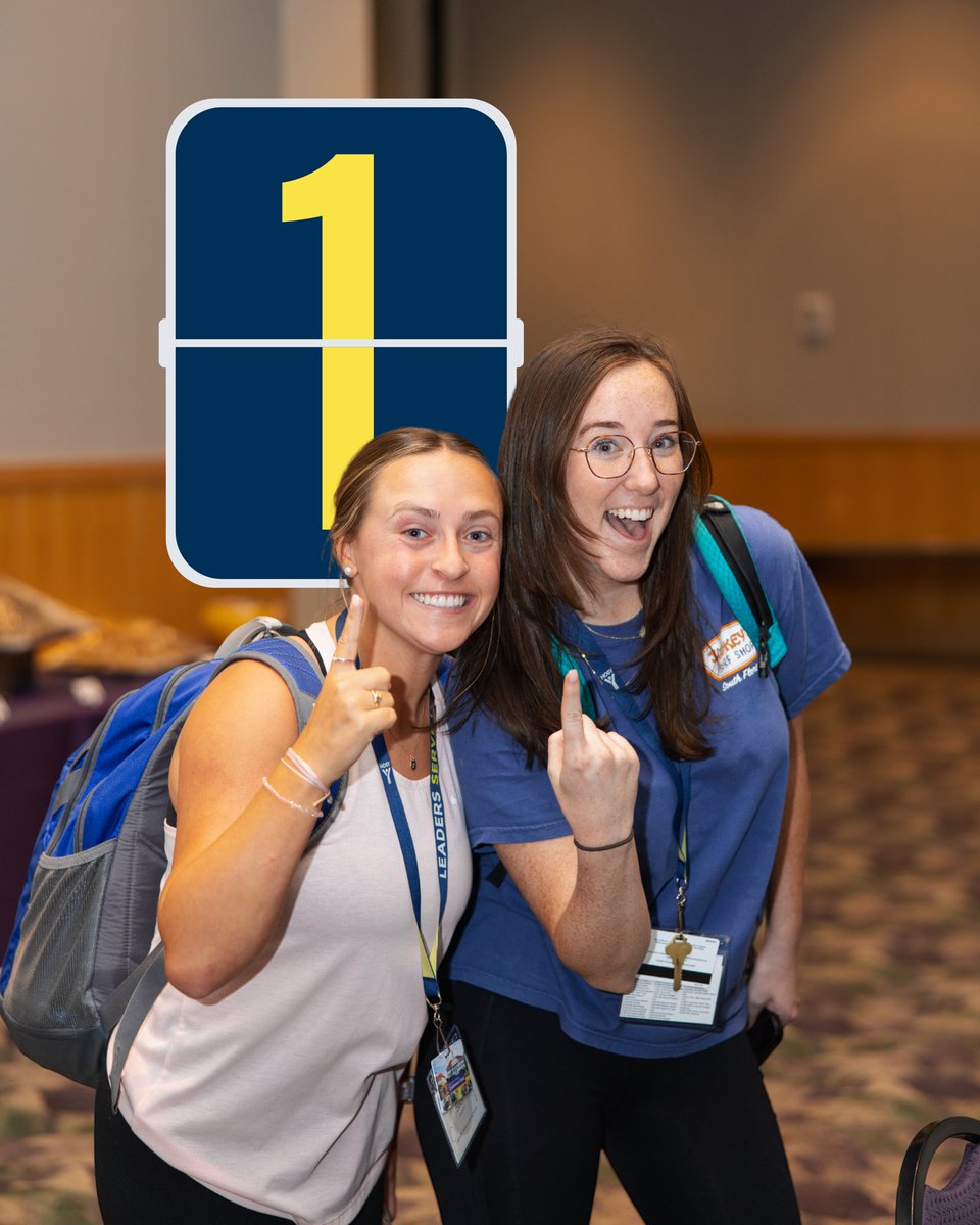 VAHOBY's tweet photo. 1 👏 DAY 👏 LEFT 👏

Our staff have arrived and are ready for an outstanding weekend. We can't wait to kick off the 2024 HOBY Virginia Seminar tomorrow — see you in the morning! 🤩

#HOBYVA #HOBYVA2024 https://t.co/S6osmK94HH