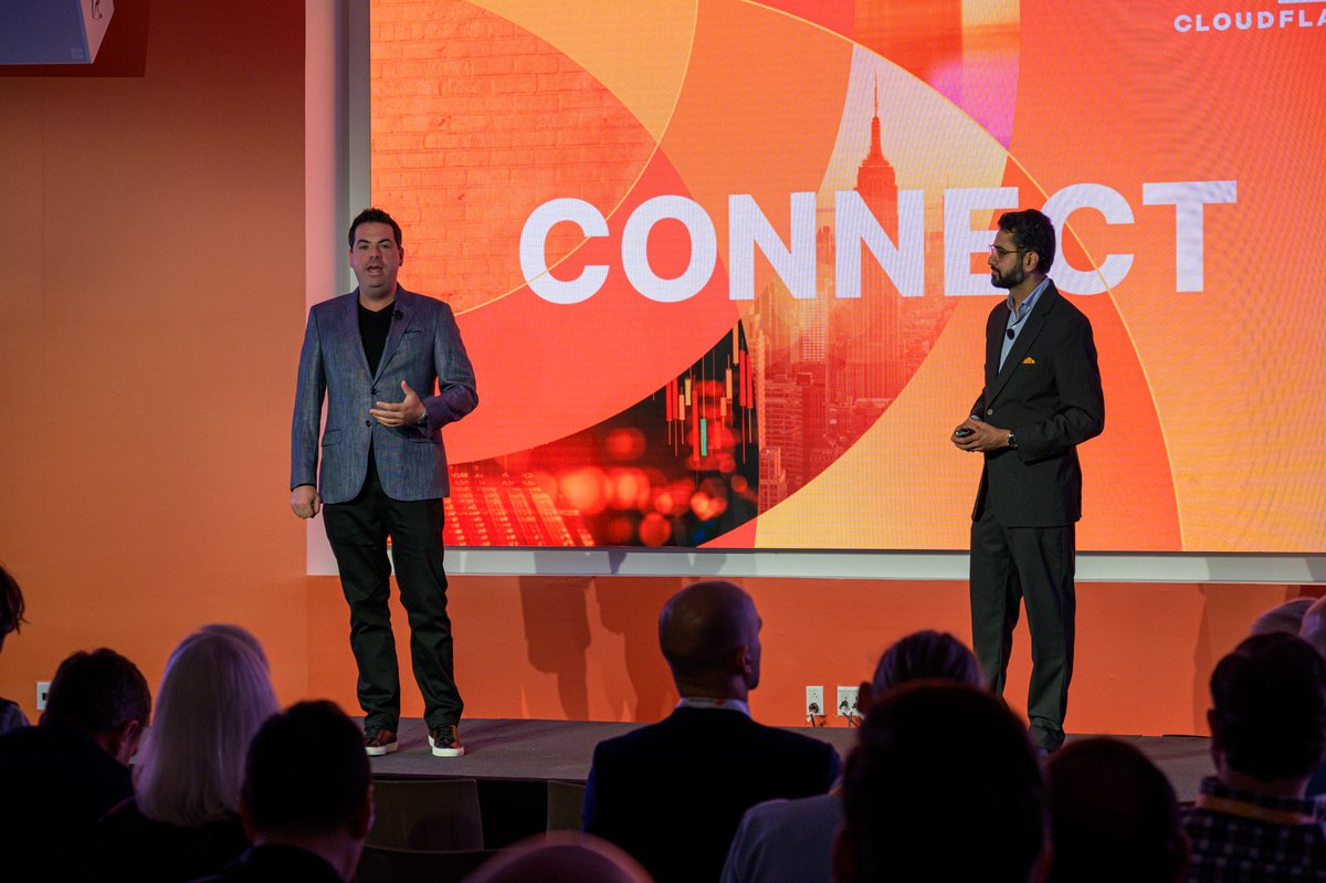 Cloudflare's tweet image. This has been a fully packed day at #CloudflareConnect NYC, and we’re thankful to all our customers and partners for joining us and making this day a success