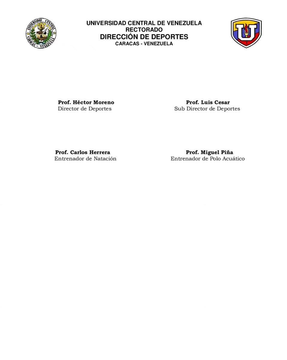 ddeportesucv's tweet image. Comunicado disciplinas acuáticas
Link de la planilla
acortar.link/Cuqero
Piscinas UCV