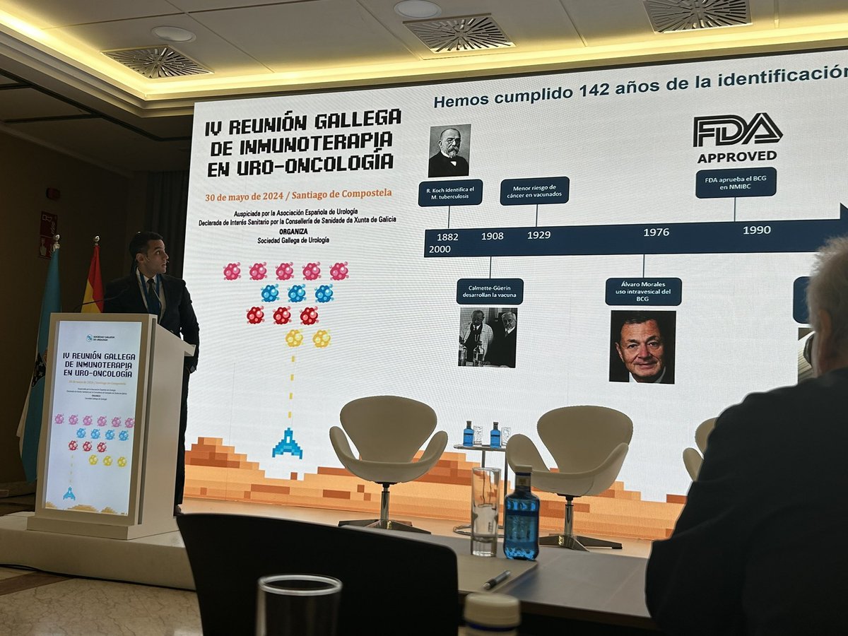 ¡Arranca el Congreso de la Sociedad Gallega de Urología! 🎉 Empezamos con la IV Reunión de Inmunoterapia en Uro-oncología. Interesantes discusiones sobre inmunoterapia en TVNMI, Ca renal y manejo de las toxicidades. <a href="/SGUrologia/">Sociedad Gallega de Urología</a> <a href="/DarioMartul/">Dario Vazquez-Martul</a> <a href="/maxicastrovigo/">Maxi Castro</a> <a href="/josedsh/">Jose Daniel Subiela</a>