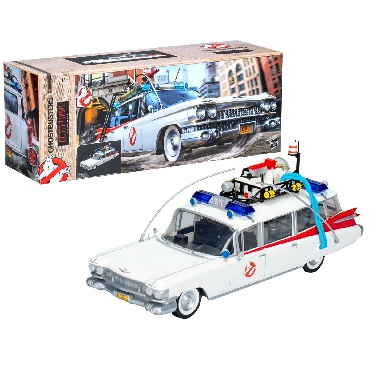 Ghostbusters Plasma Series Ecto-1 (1984), 1:18 Scale Toy Car by Hasbro. In stock! #Ghostbusters #affiliate Now available to order from Amazon. Amazon🇺🇸US $59.99 amzn.to/3R3aK16