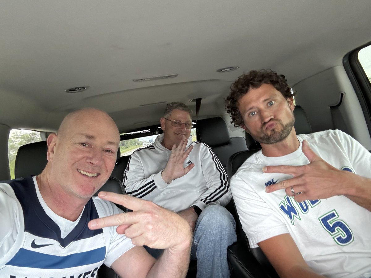 slittleyourco's tweet photo. On our way to game 5 of the WCF!!  LFG!! ⁦@Timberwolves⁩ ⁦@KeslerDean⁩ ⁦@turfczar⁩ https://t.co/q3Kg39bB6Y