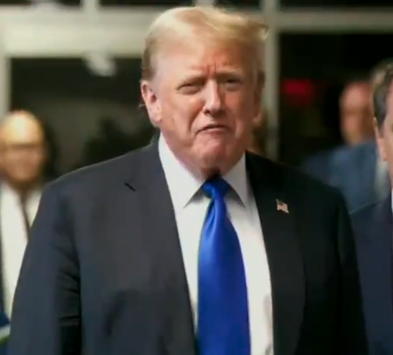 BREAKING: Donald Trump emerges from the courthouse and melts down in front of the cameras after being convicted on 34 charges including felonies in his hush money trial.

He is NOT taking this well...

"We had a judge who was corrupt. It was a rigged trial, a disgrace, they