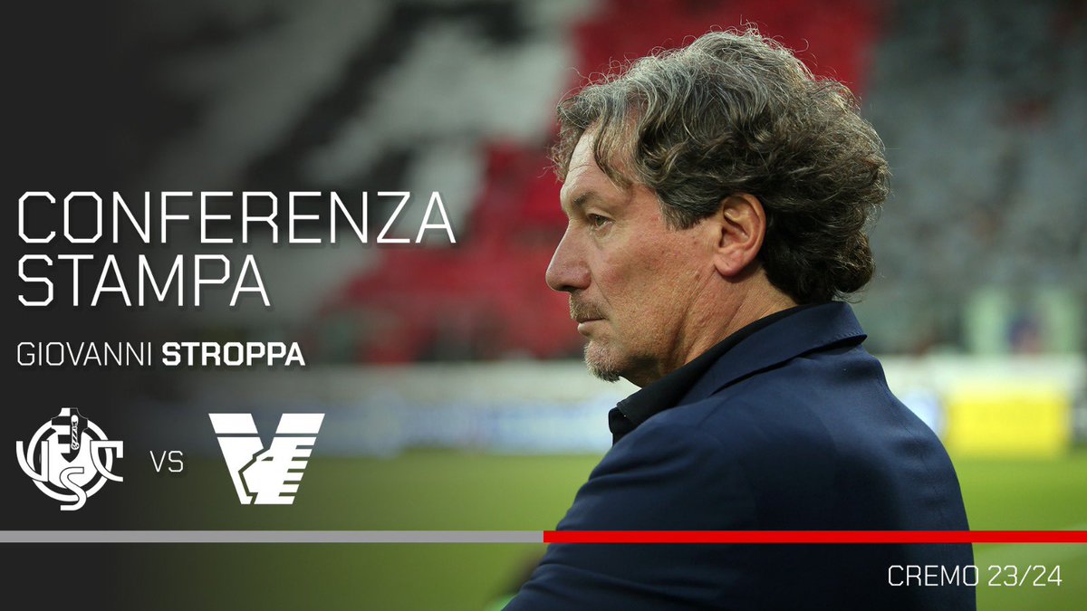 USCremonese's tweet photo. 🎙️🩶❤️
Mister #Stroppa
“Prestazione da squadra matura”
Il video e le parole 👉 https://t.co/y8viI20mSC
#AmarsiAncora #forzagrigiorossi #DaiCremo #SerieBKT #Cremonese #CreVen #CremoneseVenezia https://t.co/kAbJqMzG15