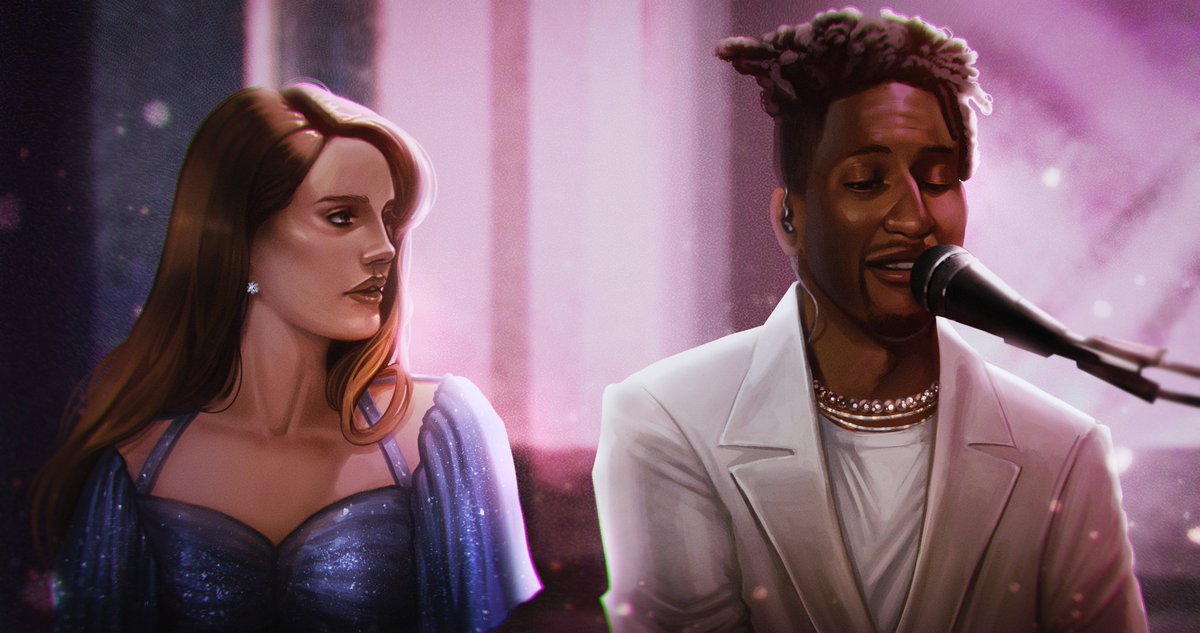 A portrait of Lana Del Rey & Jon Batiste from Coachella perfomance. It was trully something else
Their chemistry is unmatched 😍
#lanadelrey #jonbatiste #coachella