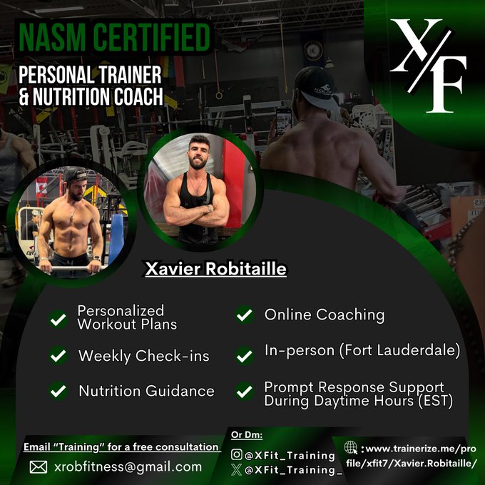 Now taking In-person Training clients in Fort Lauderdale, FL ⬇️ https://t.co/UHTba361Su https://t.co