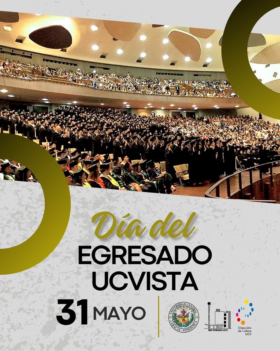 Día del Egresado UCVista

Cada 31 de mayo, se celebra el Día del Egresado UCVista, decisión tomada el 13 de marzo del año 2013 por el Consejo Universitario a solicitud de la Asociación de Egresados y Amigos #UCV.

#DíaDelEgresadoUcvista #EgresadosUCV #UCVista