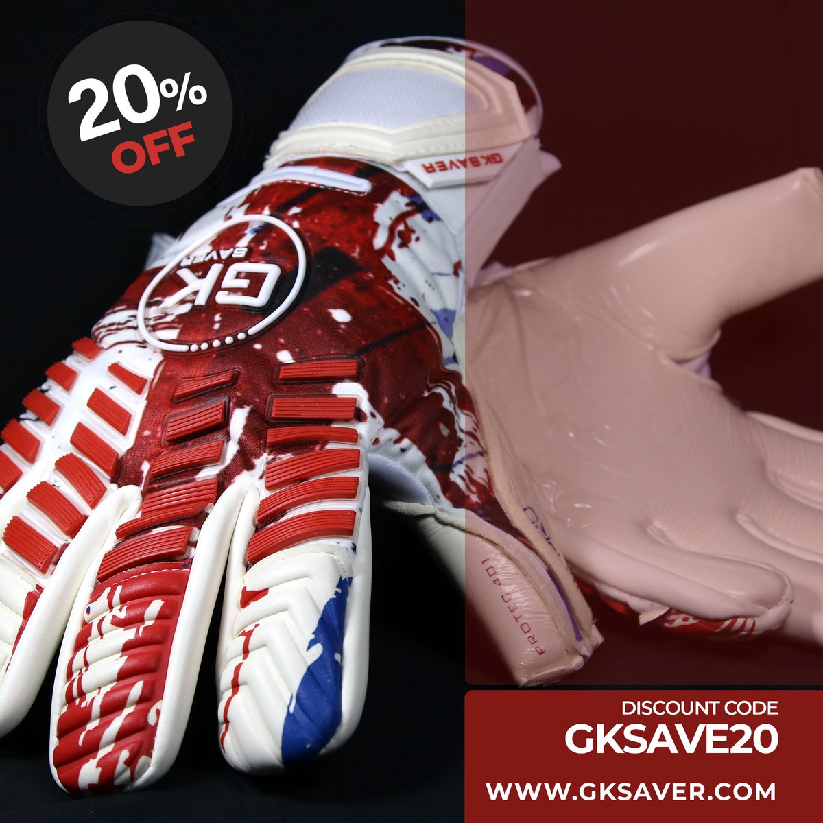 GKsaver's tweet photo. Get 20% OFF on our premium goalkeeper gloves! 🧤⚽️ 
Use discount code GKSave20 at checkout and take your game to the next level! 💪🏽🔥

Shop now at https://t.co/0ITYAaXTO6 and dominate the field! ✨

#GoalkeeperGloves #SoccerGear #GoalieLife #GameDayReady #GKSave20 #SoccerSale https://t.co/Bbk0js4ViL