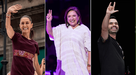 Así fueron los cierres de campaña de Xóchitl, Sheinbaum y Máynez
"El que sorprendió fue Máynez, pues su cierre fue entre cerveza, porros, rock, punk y rap"
columnasdemexico.com/asi-fueron-los…
#Nacional <a href="/XochitlGalvez/">Xóchitl Gálvez Ruiz</a> <a href="/Claudiashein/">Claudia Sheinbaum Pardo</a> <a href="/AlvarezMaynez/">Jorge Álvarez Máynez</a> <a href="/columnasdemex/">Columnas de México</a> <a href="/adrian_garzap/">Adrián Garza Pérez</a>