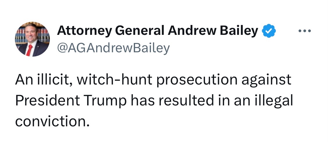 Missouri’s chief legal officer has thoughts on trials.