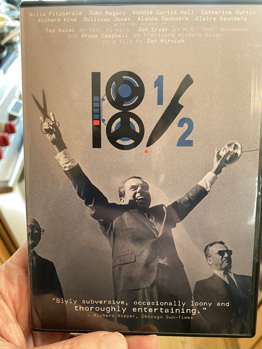 It’s a great day for #RichardNixon and his legacy!!! #NeverConvicted ! #NotACrook ! Good reminder that our #Watergate thriller/comedy <a href="/18andAHalf/">18andAHalf</a> special edition DVD on sale now! #film #indiefilm #TrumpVerdict #Trump amazon.com/18/dp/B0CPZ8D8…