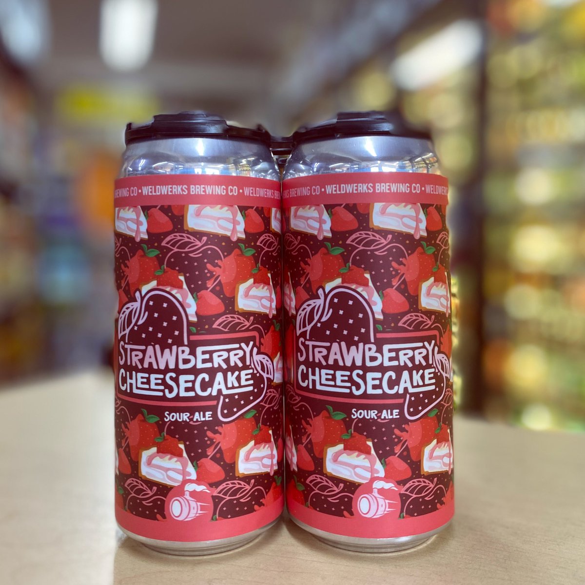 Strawberry Cheesecake Sour Ale🍰

@WeldWerksBrewCo 

#newbeer #beergoals #craftbeer #goodbeer #beervibes #beeroclock #weldwerksbrewing