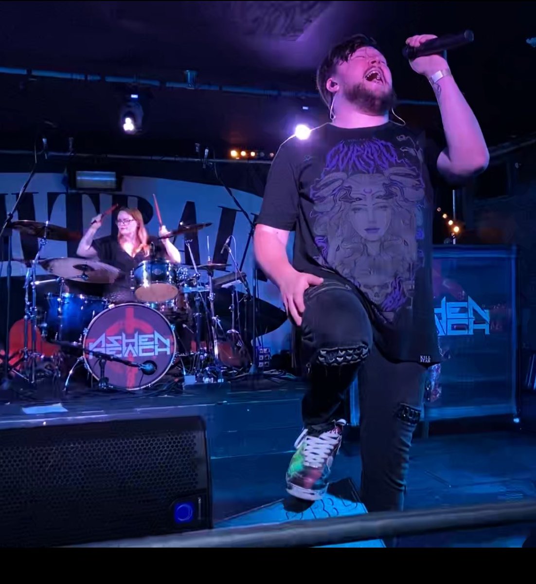 TAT2630's tweet image. It was sooo good to see @AshenReach at @NightrainVenue last weekend. Loved hearing all the songs from their brilliant new EP (they sounded immense btw🔥) as well as lots of old faves. 
If you haven’t come across the band before, do check them out. Their live shows are awesome! 🤘