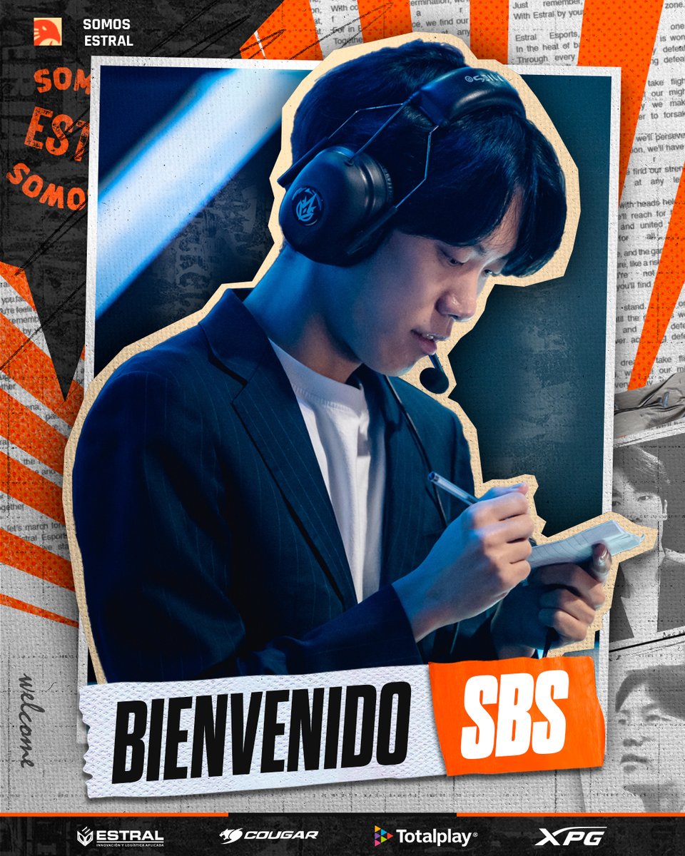 Es un gusto para nosotros presentar a <a href="/lolsbs_coach/">SBS</a> 🇰🇷, él entra a nuestro staff deportivo en el rol de positional coach para nuestra botlane.  📝

Viene de CBLOL y LCK, en el pasado trabajo con jugadores como Deokdam, Kellin, Effort, Ayu, etc. 🫡

#LLA #SomosEstral