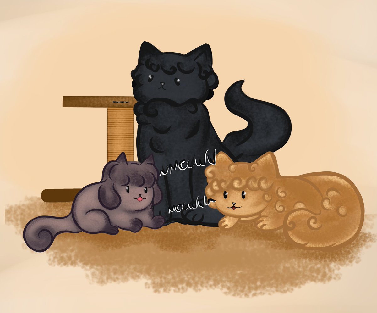 Eu, Cris e Mike gatinhos :3

#Artdigital #Fanart #petsart