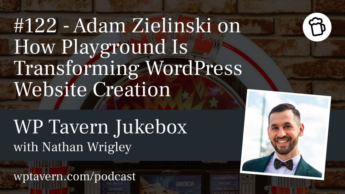 Woloweb's tweet photo. #122 – Adam Zielinski on How Playground Is Transforming WordPress Website Creation https://t.co/dp2QKiX5Hr https://t.co/0cXxTfFngR