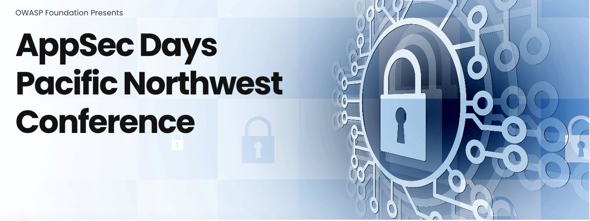 #OWASP #AppSec Pacific North West is June 15 & 16, 2024 at University of British Columbia, in Vancouver BC! 2 full days of workshops, talks, community, and connection! Join us for less than $100! Tickets on sale now! appsecpnw.org
