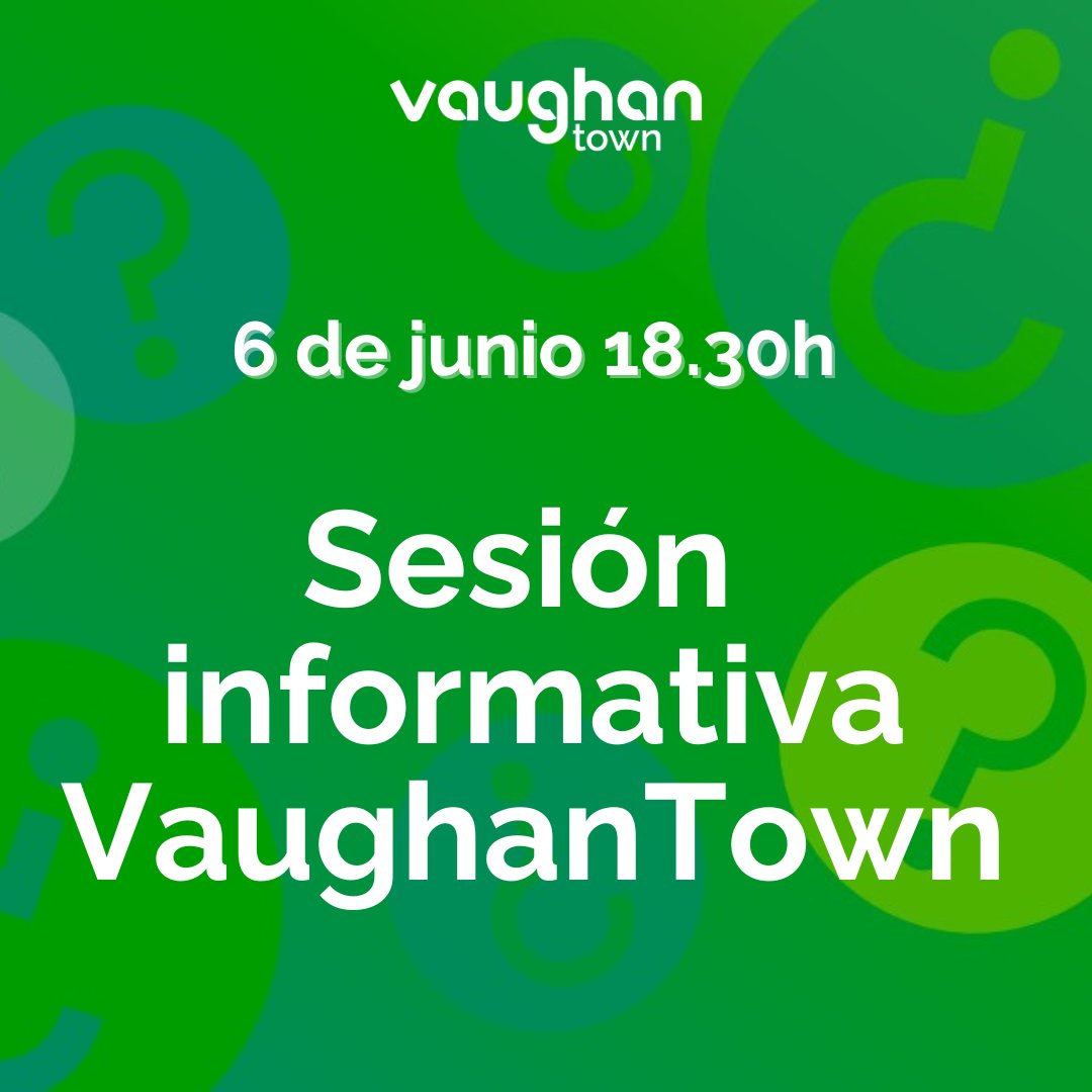 Nuestro icónico programa #VaughanTown es el pionero en inmersiones de #inglés en España. ❓SESION INFORMATIVA 📆 El próximo jueves 6 de junio a las 18h30 Conéctate aquí ➡️ eu1.hubs.ly/H09fFfJ0 #English #AprendeInglés #Inmersion #Intensivo #inglés #ingles