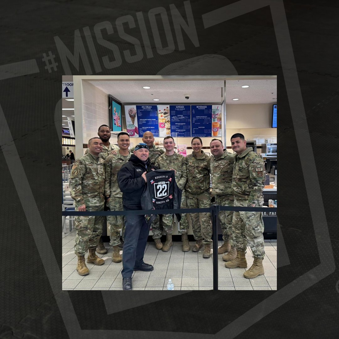 Shoutout to region leader Scot 'Sparky' Northcutt in Yokota, Japan. 'When you see a group of Yokota’s finest at the YCC food court…ya get them an ice cream!' Thank you for all you do, Yakota SF! #UnitedWeHeal