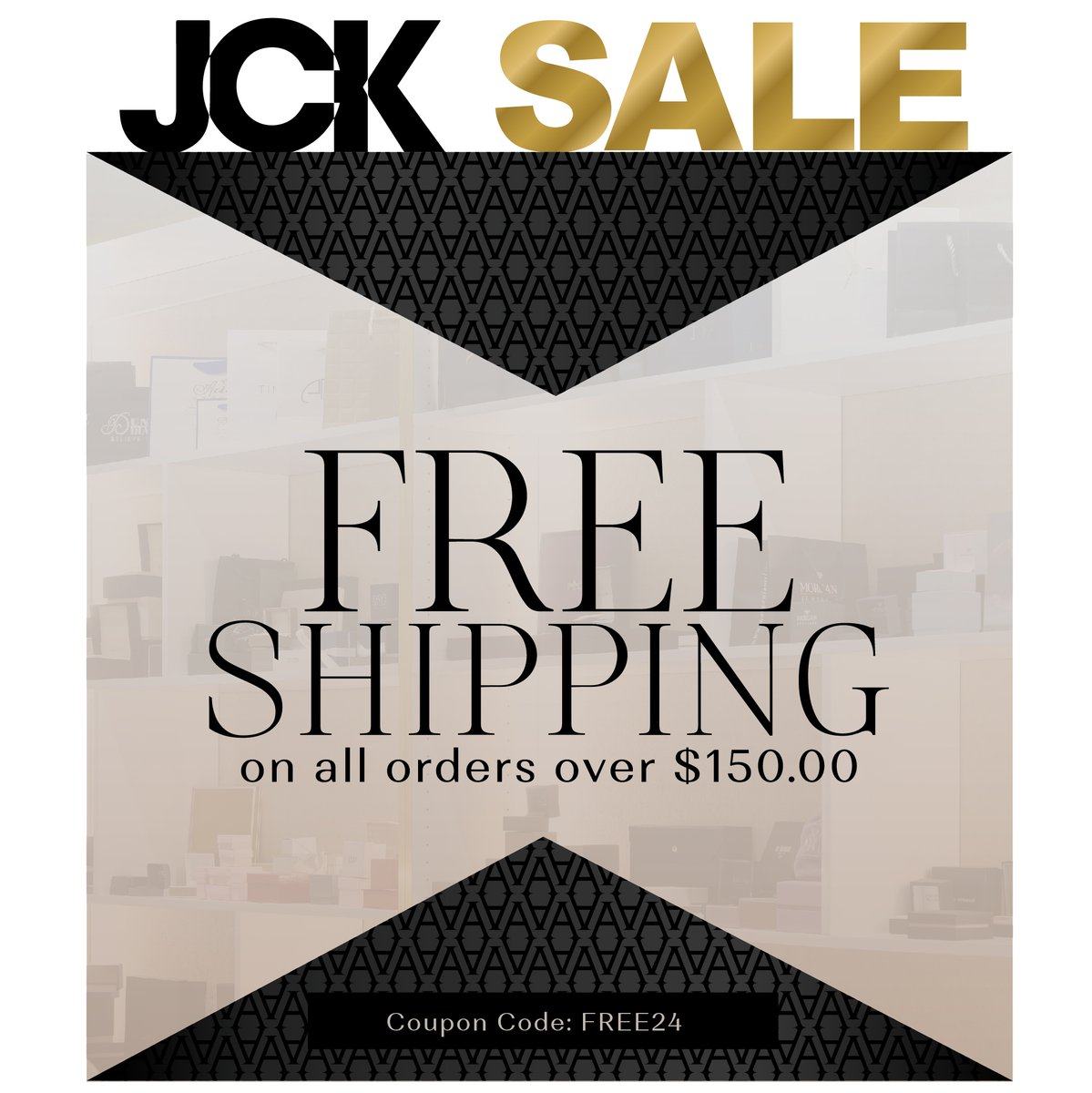 allurepack's tweet photo. JCK SALE for Everyone! Coupon Here: https://t.co/zFxOwz8Kwr #ringbox #jewelrypackaging #packagingsale #earringbox #necklacebox https://t.co/1XGXxwXreA