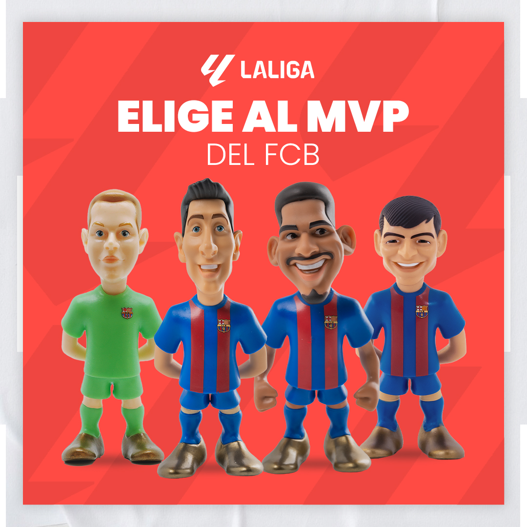 🤔 ¿Quién ha sido el mejor jugador de la temporada en el FC Barcelona❓

🔥 Consigue sus figuras en Banbotoys.com

#fcb #fcbarcelona #fcblive #minix #banbotoys