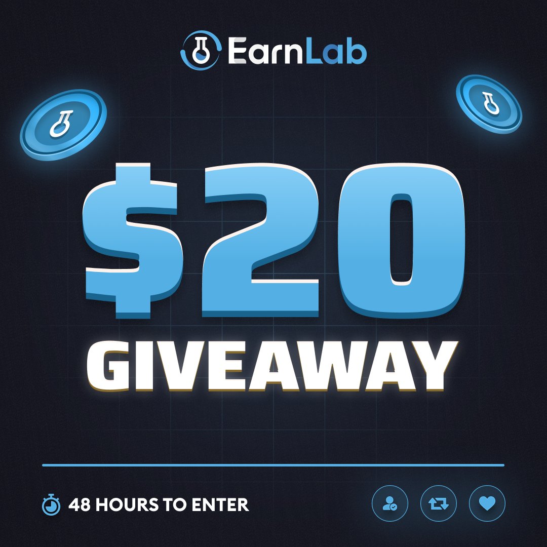 QUICK $20 GIVEAWAY! 🎉🥳

How to enter: 

• Follow us 
• Retweet & Like this post

⌛️ The winner will be chosen in 48 Hours. 

🍀Good luck! #Giveaway