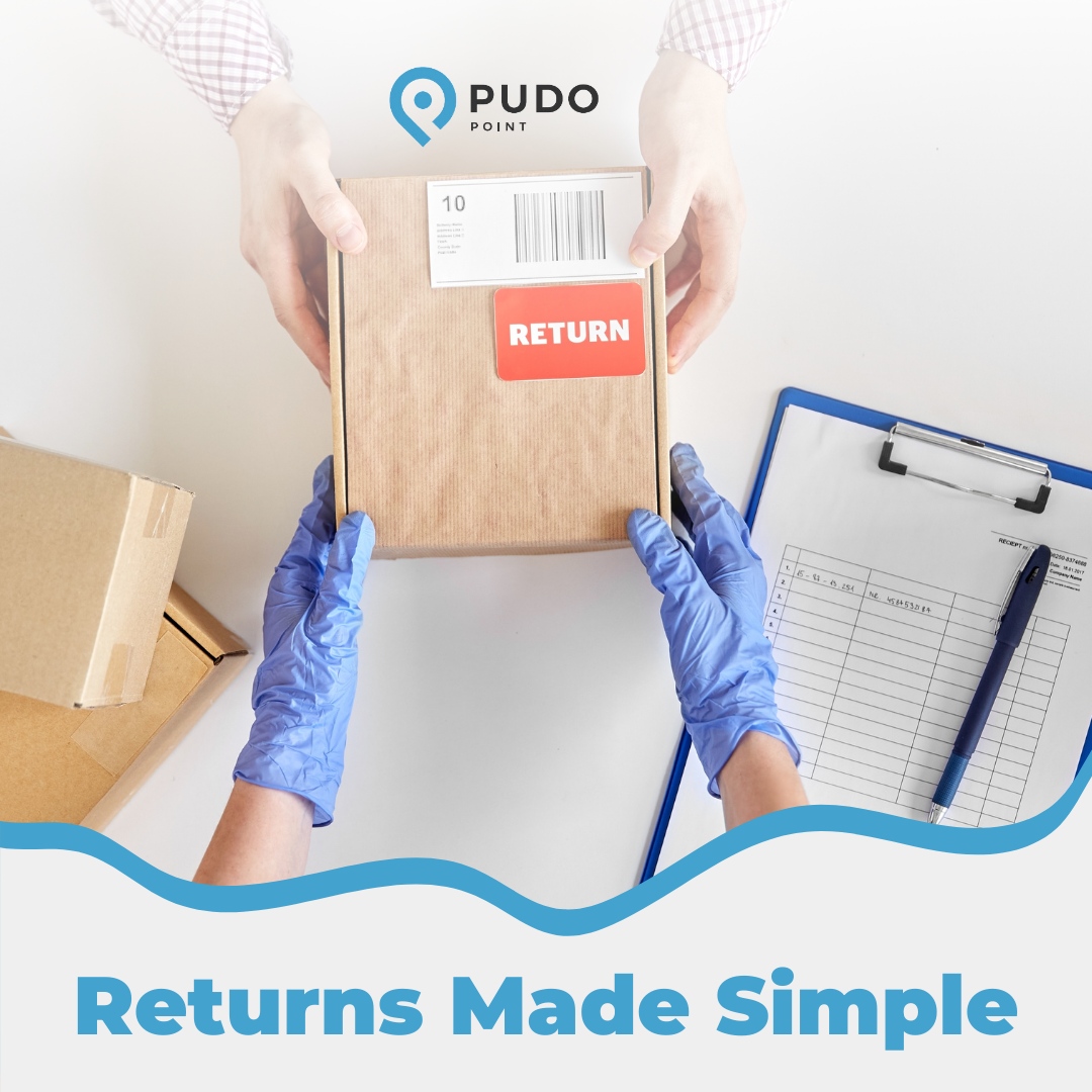 PUDOpoint's tweet photo. Returns are made simple with PUDO! Our convenient network and seamless process ensure hassle-free returns for your customers. Simplify your logistics and enhance customer satisfaction with ease. https://t.co/uK6m0P5wXV