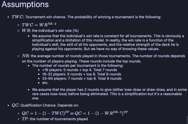 🧵*¿Es más fácil clasificarte a un RC jugando RCQs en Madrid o fuera?*
TLDR: Depende de si la diferencia de skill entre los jugadores de RCQ de cada región es suficiente para compensar la diferencia de tamaño y número de torneos entre regiones. Y es algo que no podemos saber.
1/7