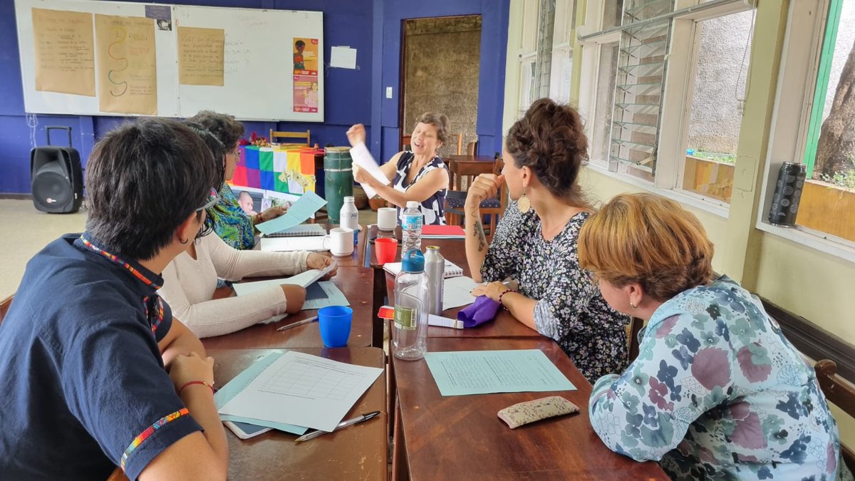 DEI_LatAm's tweet image. ¡Ya estamos en los últimos días del #TST24!

Hoy trabajando con nuestra compañera Anne Kevenhörster, &quot;el cambio más significativo&quot;, que nos permite reflexionar los aprendizajes personales y colectivos más importante durante este mes de formación.